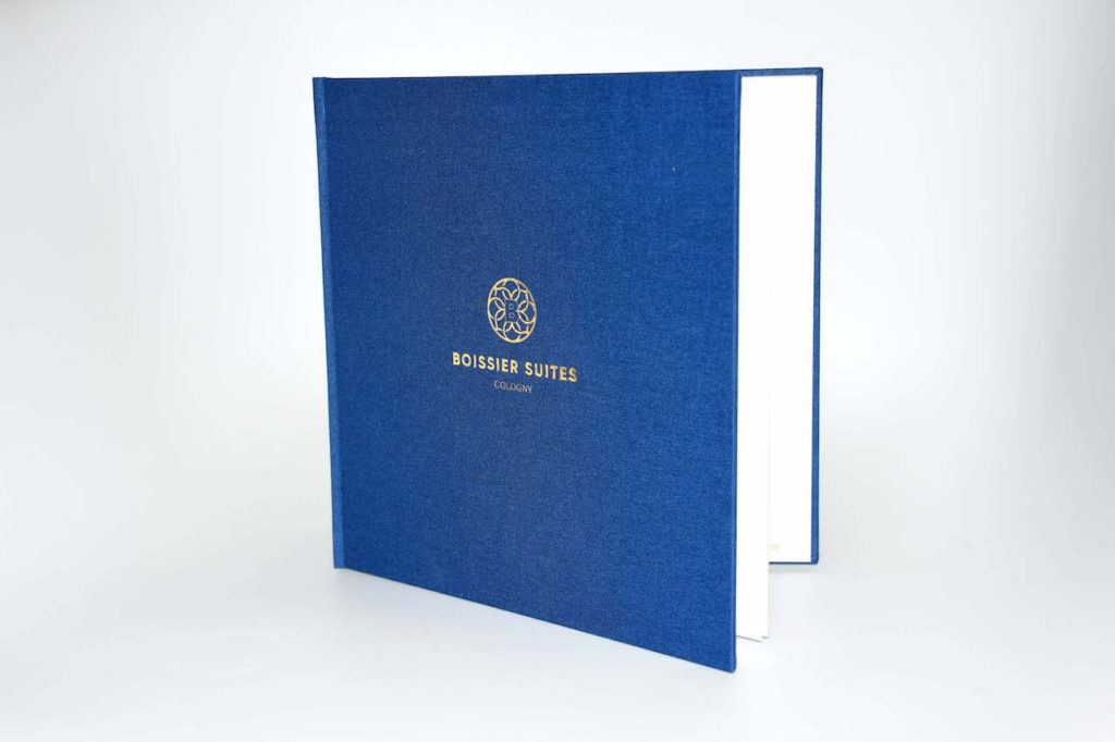 Kaft Boissier suites boek bedrukt door Noova Media Productions